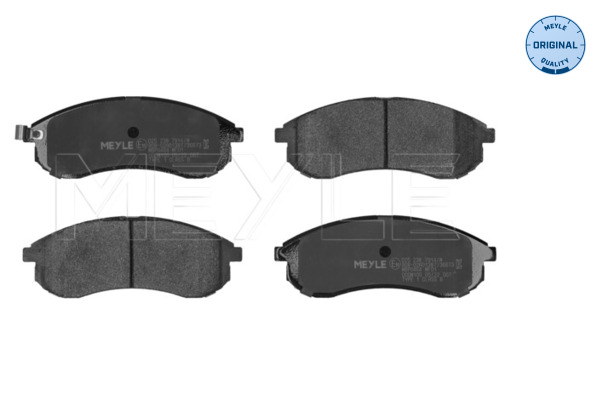 Brake Pad Set, disc brake - 025 238 7914/W MEYLE