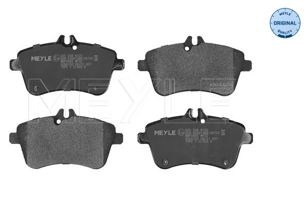 Brake Pad Set, disc brake - 025 238 8120 MEYLE