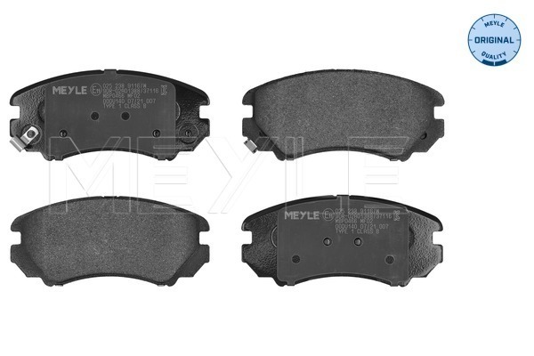 Brake Pad Set, disc brake - 025 238 9116/W MEYLE