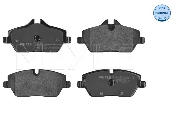 Brake Pad Set, disc brake - 025 239 1517 MEYLE