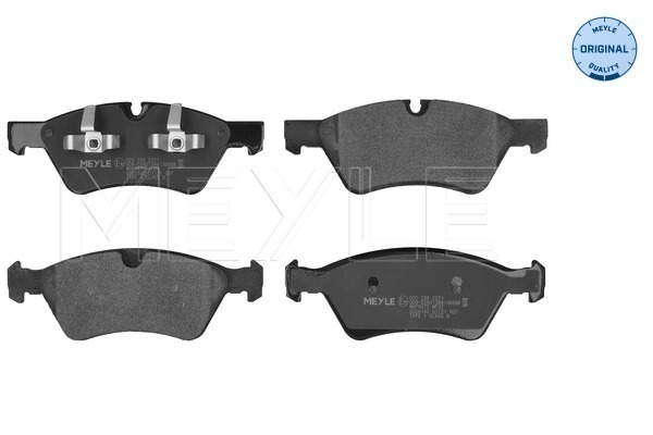 Brake Pad Set, disc brake - 025 239 2221 MEYLE
