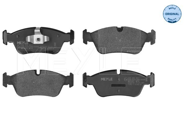 Brake Pad Set, disc brake - 025 239 3517 MEYLE