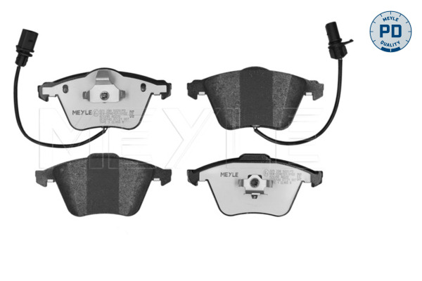 Brake Pad Set, disc brake - 025 239 5020/PD MEYLE