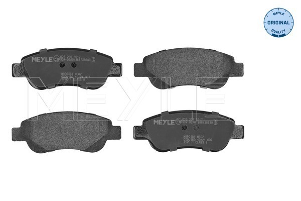 Brake Pad Set, disc brake - 025 239 5917 MEYLE