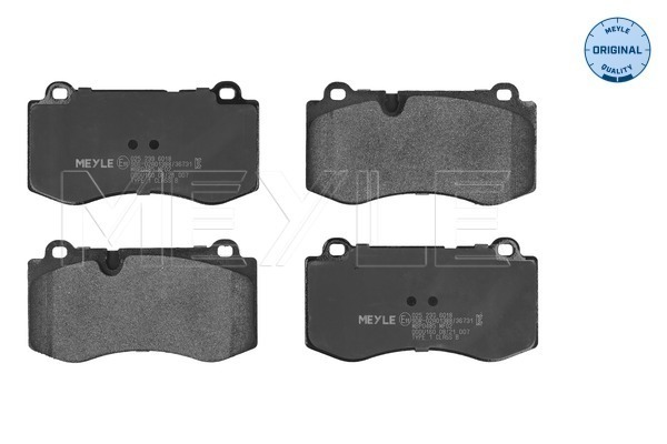 Brake Pad Set, disc brake - 025 239 6018 MEYLE