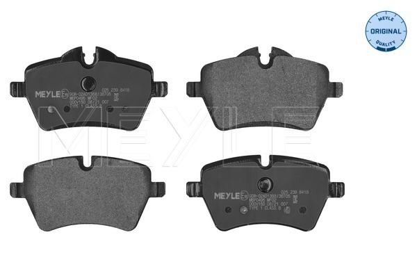 Brake Pad Set, disc brake - 025 239 8418 MEYLE