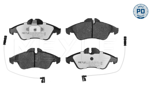 Brake Pad Set, disc brake - 025 239 9020/PD MEYLE