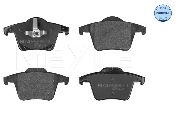 Brake Pad Set, disc brake - 025 240 1118 MEYLE
