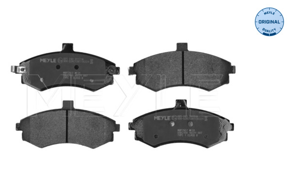 Brake Pad Set, disc brake - 025 240 3117/W MEYLE