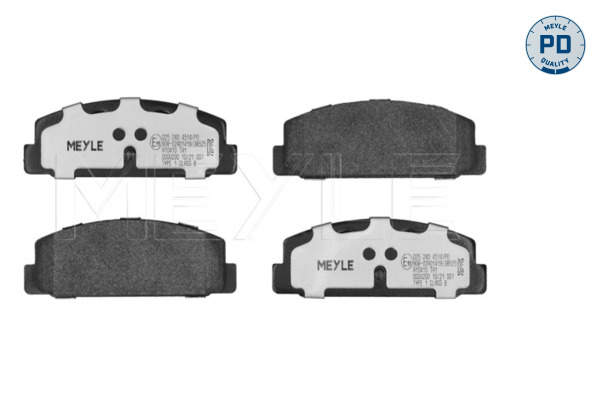 Kit pastiglie freno, Freno a disco - 025 240 4514/PD MEYLE