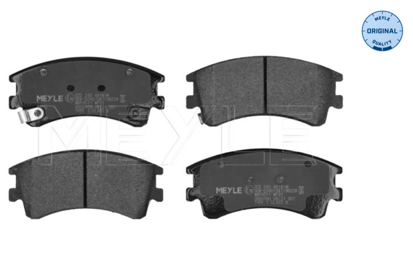 Brake Pad Set, disc brake - 025 240 4618/W MEYLE