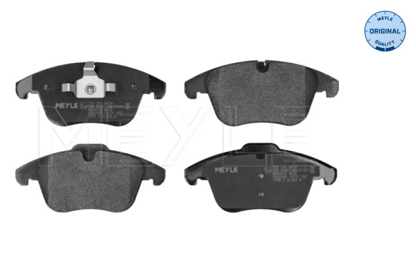 Brake Pad Set, disc brake - 025 240 8418 MEYLE