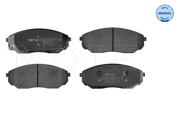 Brake Pad Set, disc brake - 025 240 9217/W MEYLE