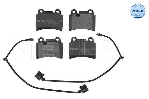 Brake Pad Set, disc brake - 025 240 9717 MEYLE