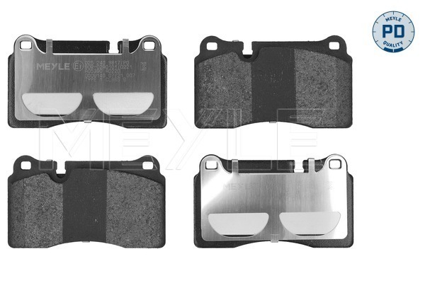 Brake Pad Set, disc brake - 025 240 9817/PD MEYLE