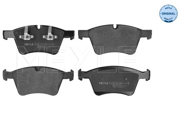 Brake Pad Set, disc brake - 025 241 5120 MEYLE