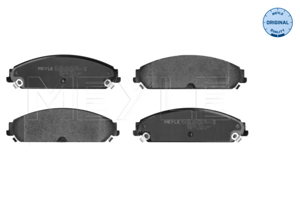 Brake Pad Set, disc brake - 025 241 6417/W MEYLE