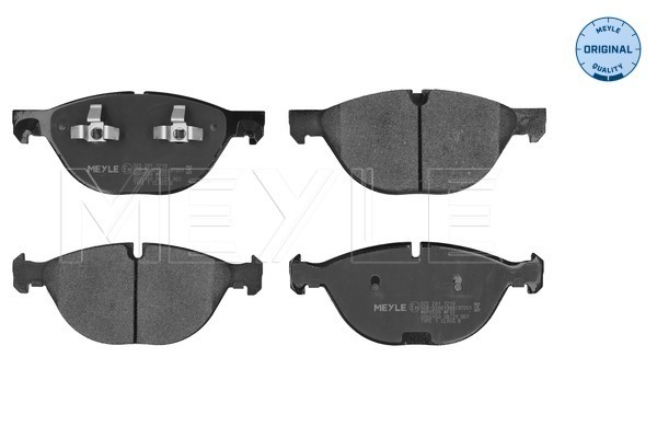 Brake Pad Set, disc brake - 025 241 7219 MEYLE