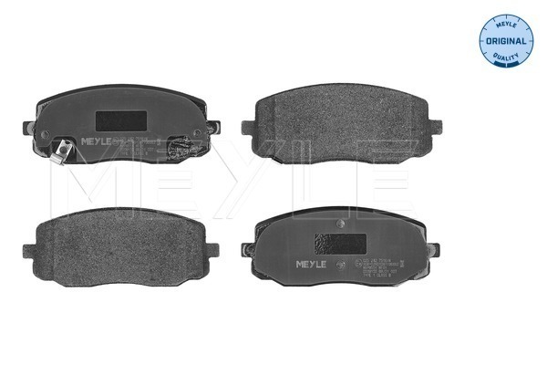 Brake Pad Set, disc brake - 025 242 7516/W MEYLE