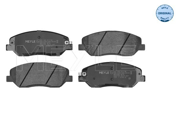 Brake Pad Set, disc brake - 025 243 5117/W MEYLE