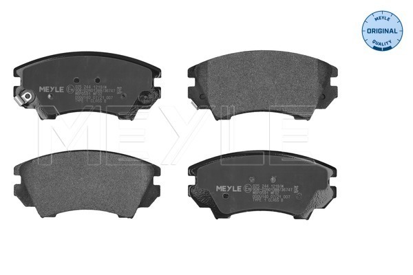 Brake Pad Set, disc brake - 025 244 1219/W MEYLE