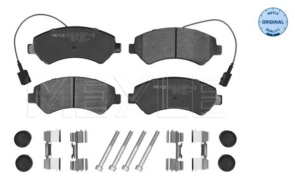 Brake Pad Set, disc brake - 025 244 6619/W1 MEYLE