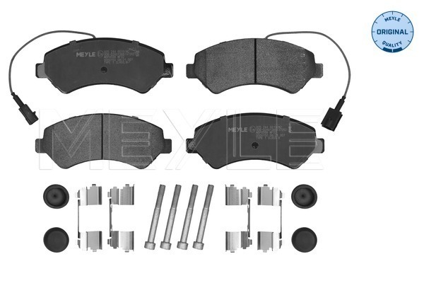 Kit pastiglie freno, Freno a disco - 025 244 6619/W2 MEYLE