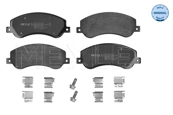 Brake Pad Set, disc brake - 025 244 8418 MEYLE