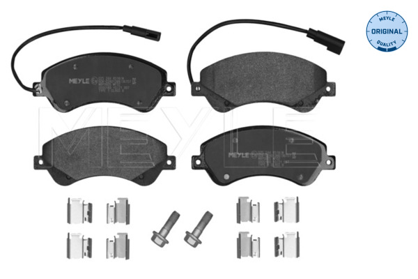 Brake Pad Set, disc brake - 025 244 8518/W MEYLE