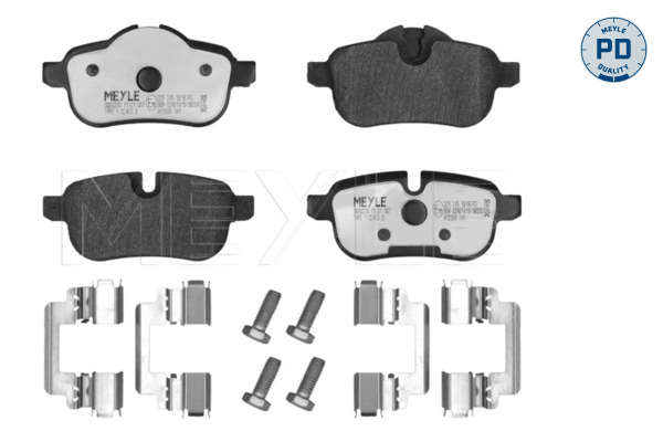 Kit pastiglie freno, Freno a disco - 025 245 5918/PD MEYLE