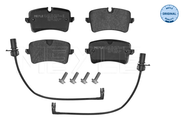 Brake Pad Set, disc brake - 025 246 0617/W MEYLE