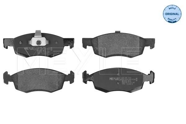 Brake Pad Set, disc brake - 025 246 7318 MEYLE