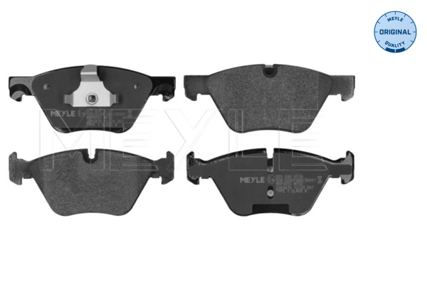 Brake Pad Set, disc brake - 025 246 9719 MEYLE