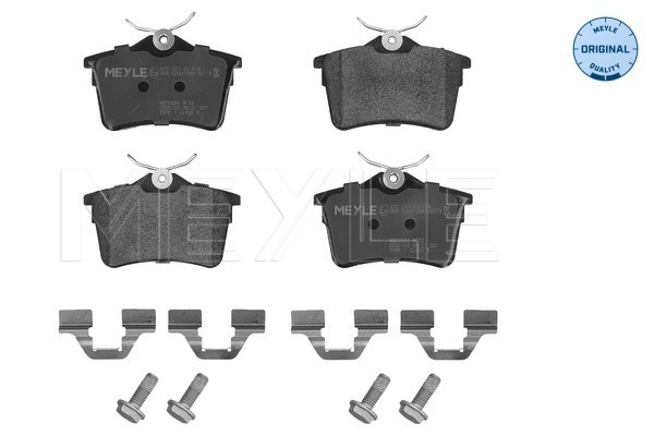 Brake Pad Set, disc brake - 025 247 6516/W MEYLE