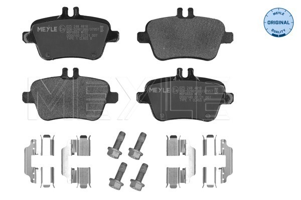 Brake Pad Set, disc brake - 025 248 4818 MEYLE