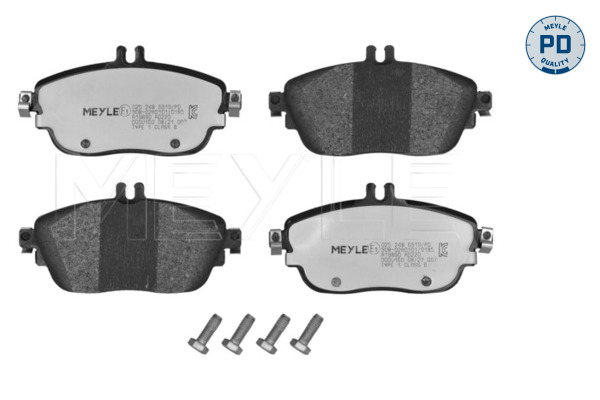 Brake Pad Set, disc brake - 025 248 6919/PD MEYLE