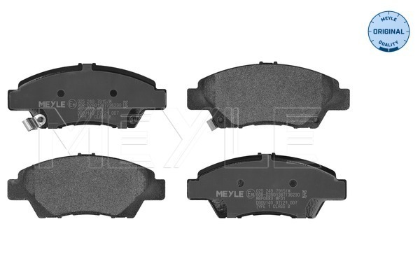 Brake Pad Set, disc brake - 025 249 7915/W MEYLE
