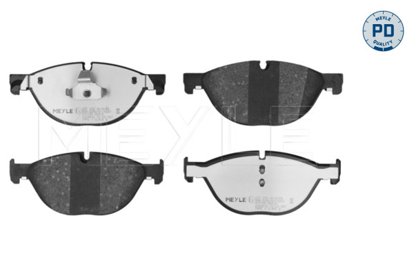 Brake Pad Set, disc brake - 025 250 4519/PD MEYLE