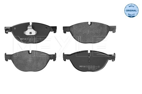 Brake Pad Set, disc brake - 025 250 4519 MEYLE