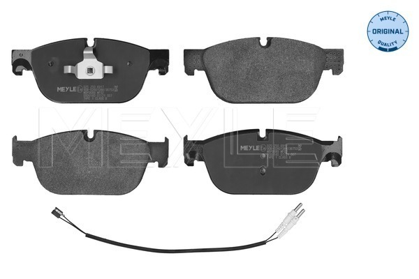 Brake Pad Set, disc brake - 025 250 6917 MEYLE