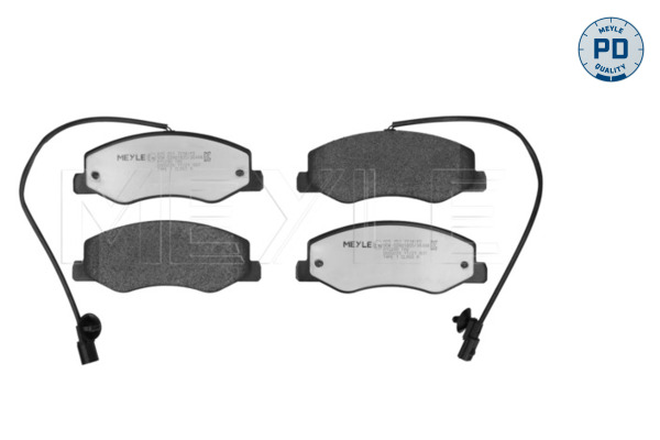 Brake Pad Set, disc brake - 025 251 7218/PD MEYLE
