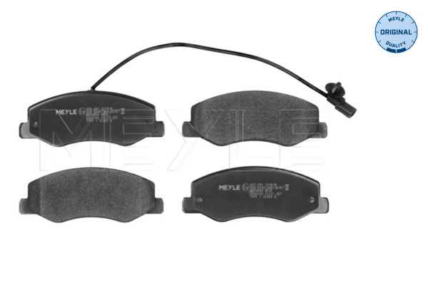 Brake Pad Set, disc brake - 025 251 7218/W MEYLE
