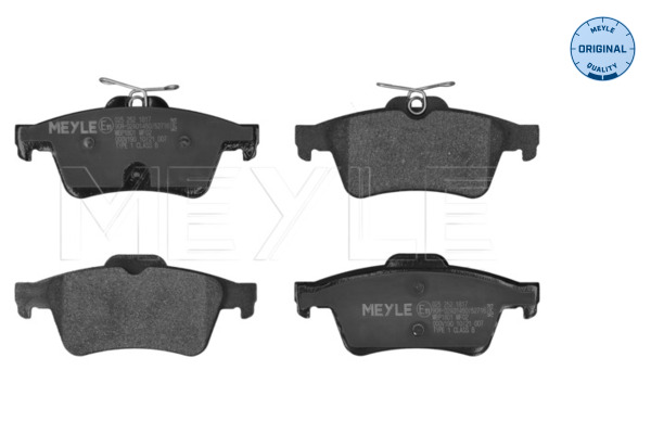 Brake Pad Set, disc brake - 025 252 1817 MEYLE