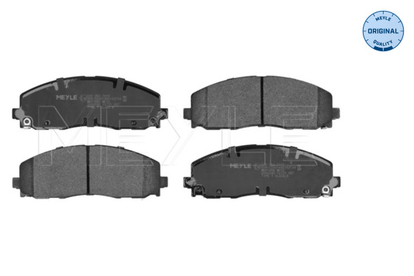 Brake Pad Set, disc brake - 025 253 7919 MEYLE