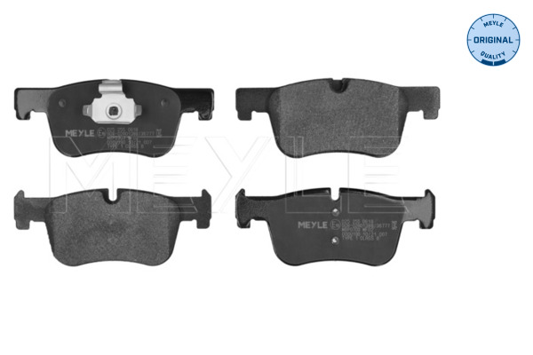 Brake Pad Set, disc brake - 025 255 0618 MEYLE