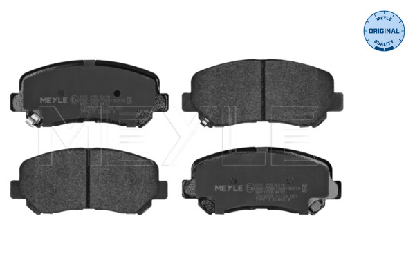 Brake Pad Set, disc brake - 025 255 6416 MEYLE