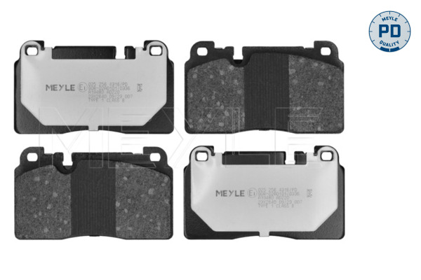 Brake Pad Set, disc brake - 025 256 4316/PD MEYLE