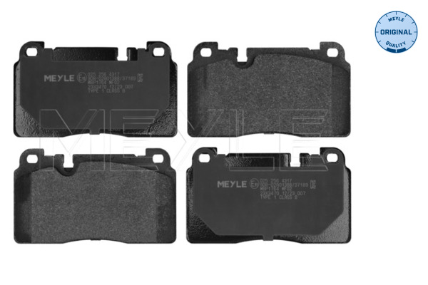 Brake Pad Set, disc brake - 025 256 4317 MEYLE