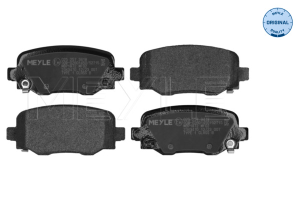 Kit pastiglie freno, Freno a disco - 025 257 3418 MEYLE