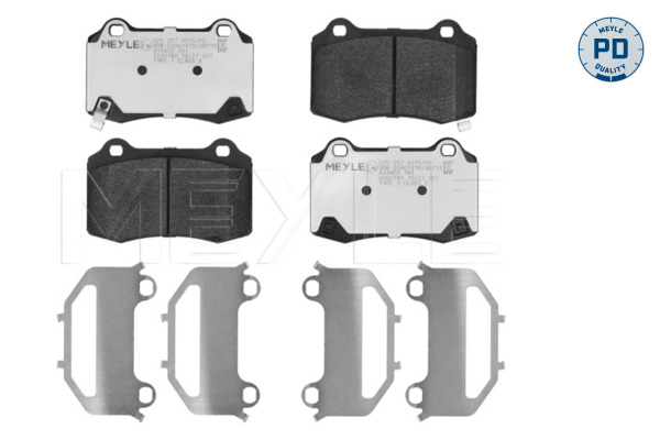 Kit pastiglie freno, Freno a disco - 025 257 4315/PD MEYLE